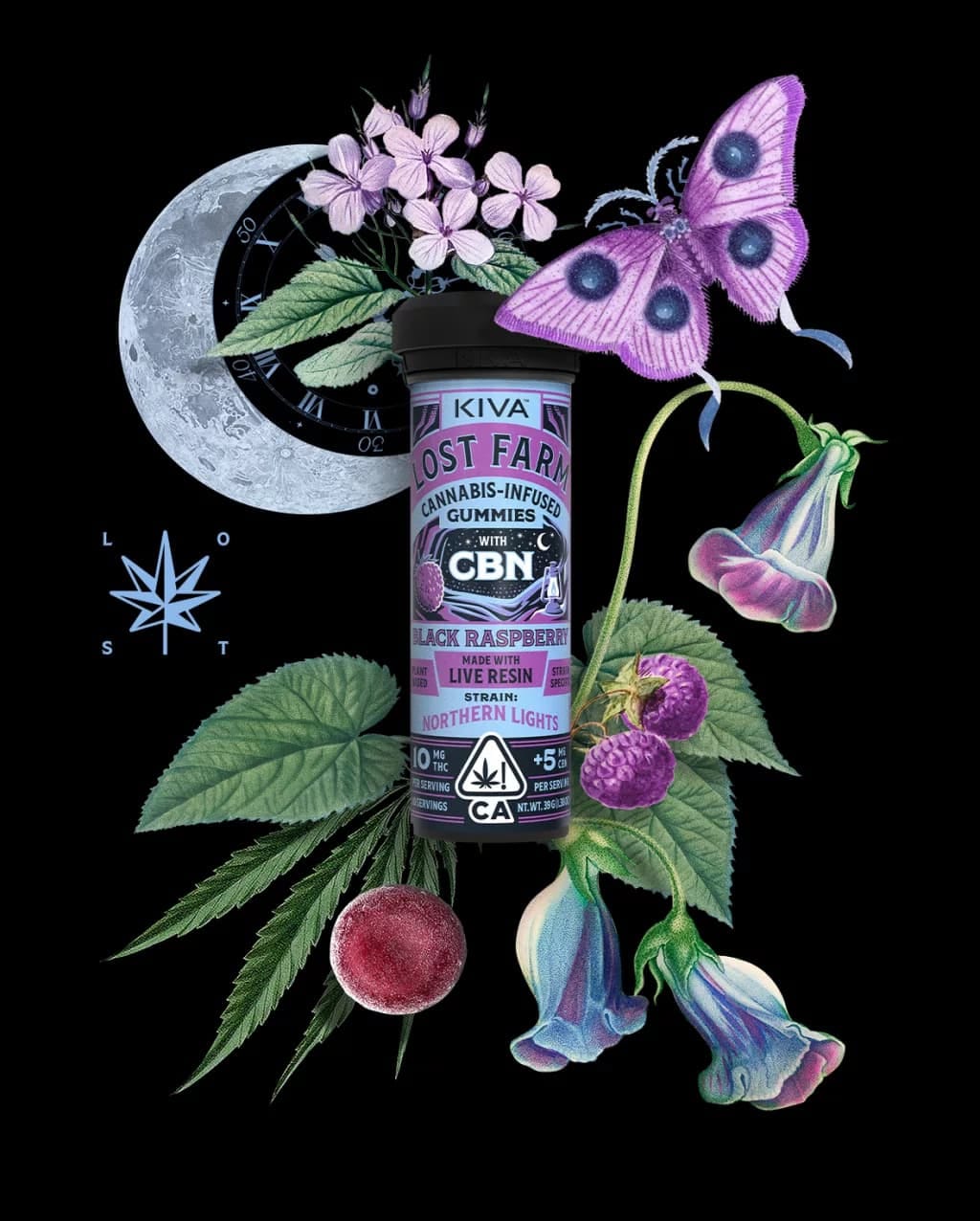 LOST FARMS — Black Raspberry Northern Lights