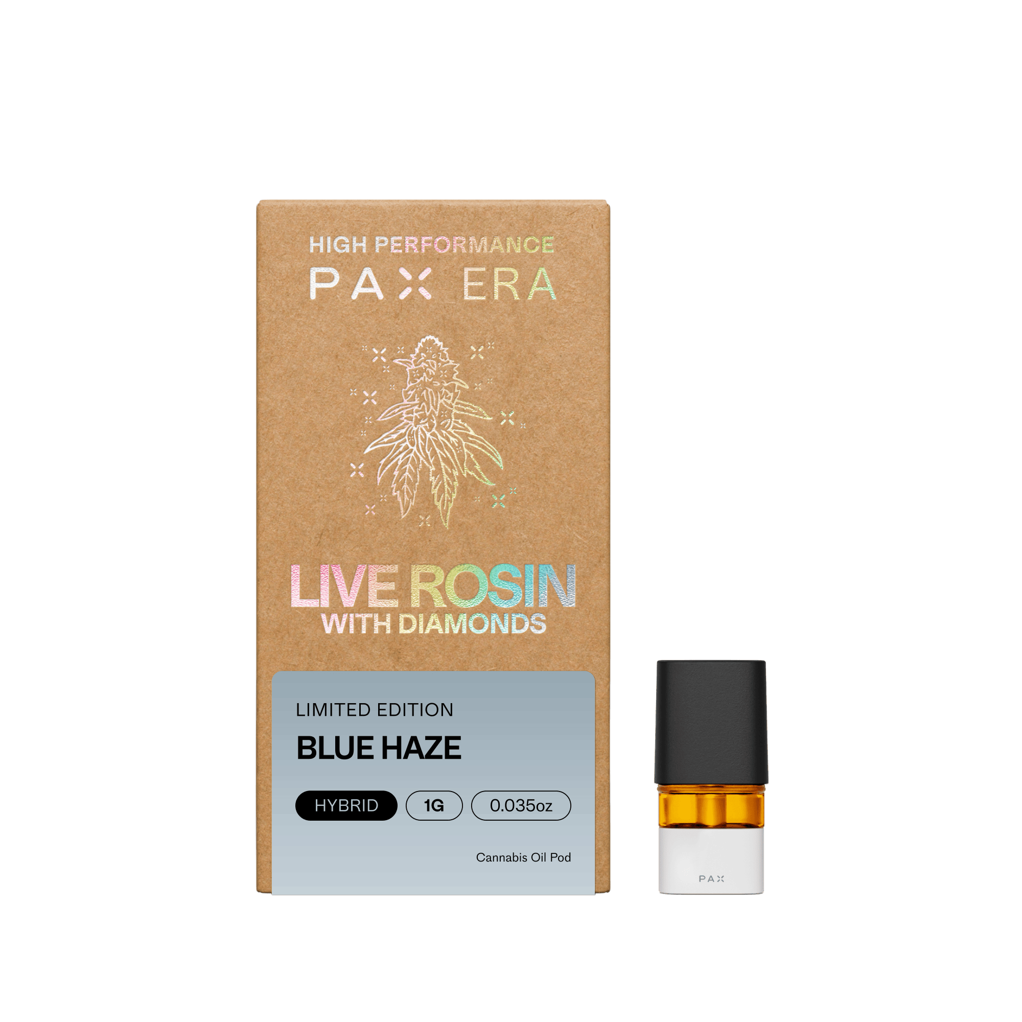 Blue Haze 1g Rosin + Diamond Pax Pod