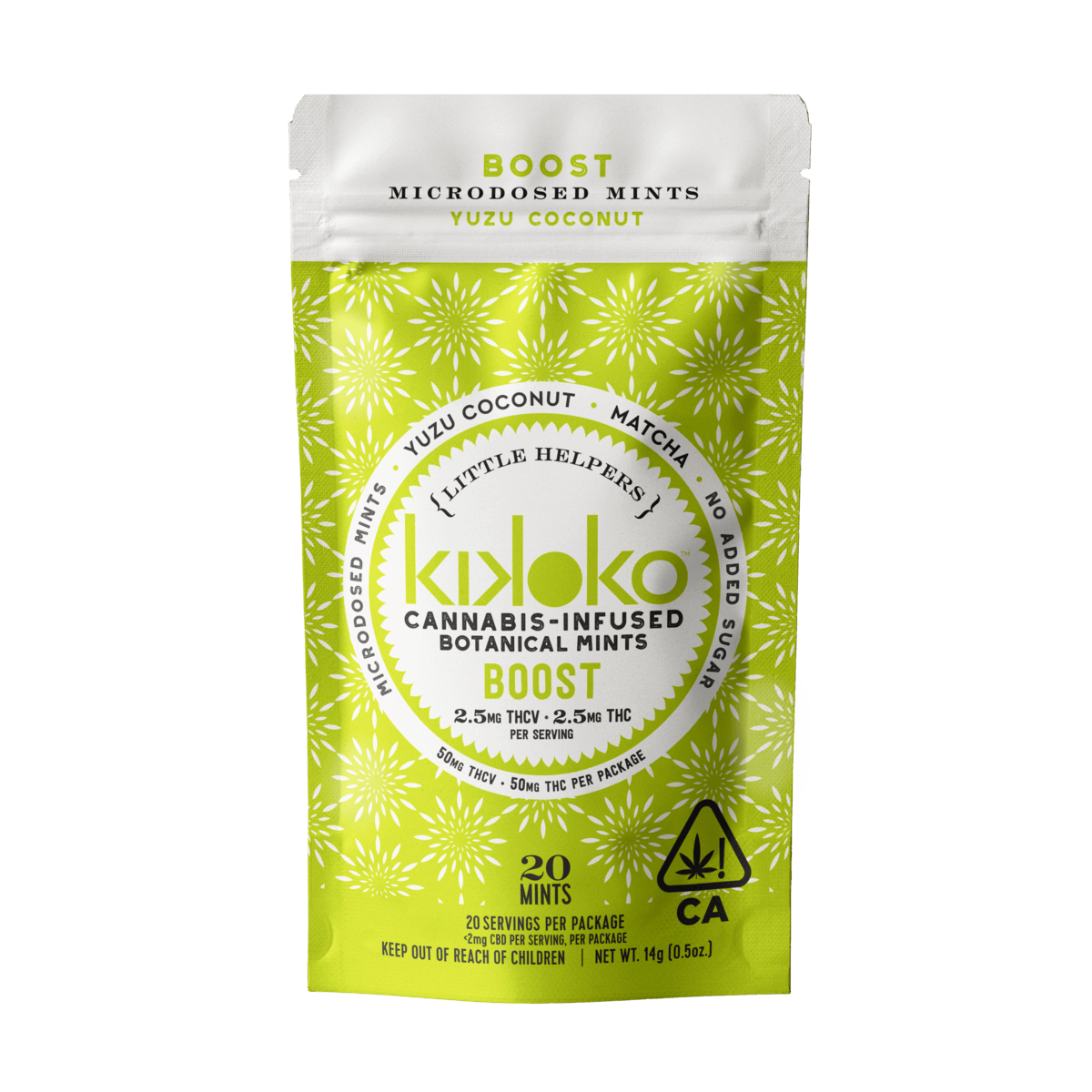 BOOST Little Helpers Botanical Mints | 50mg