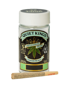 Guava Gelato | 2.5g | .5g x 5 Sauce & Diamond Preroll Pack