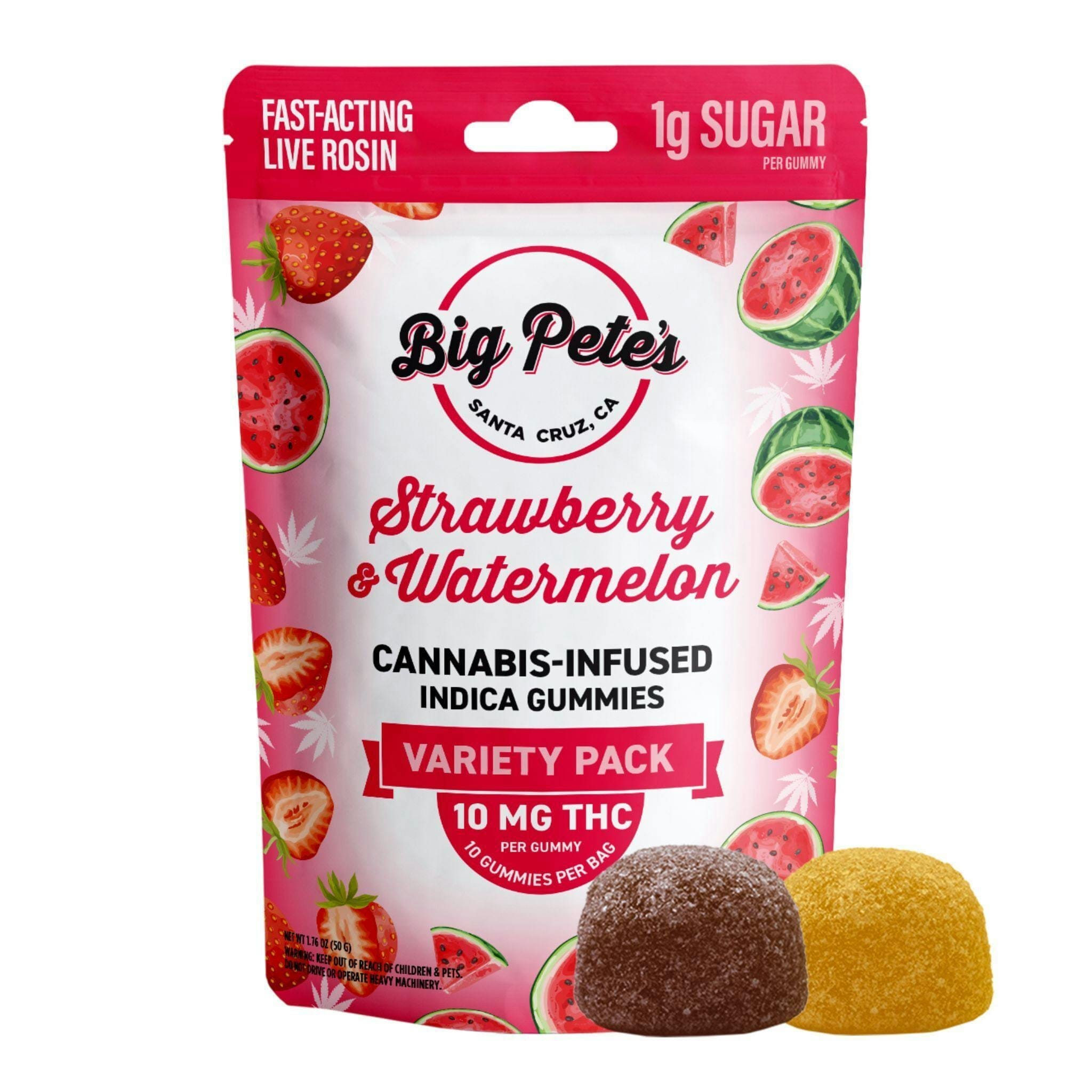 Big Pete's Treats — Strawberry & Watermelon
