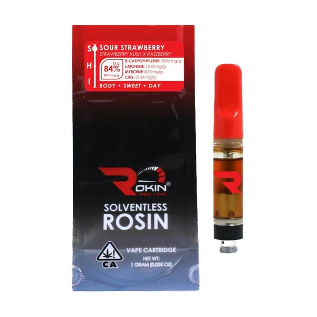 Rokin Cannabis — Sour Strawberry
