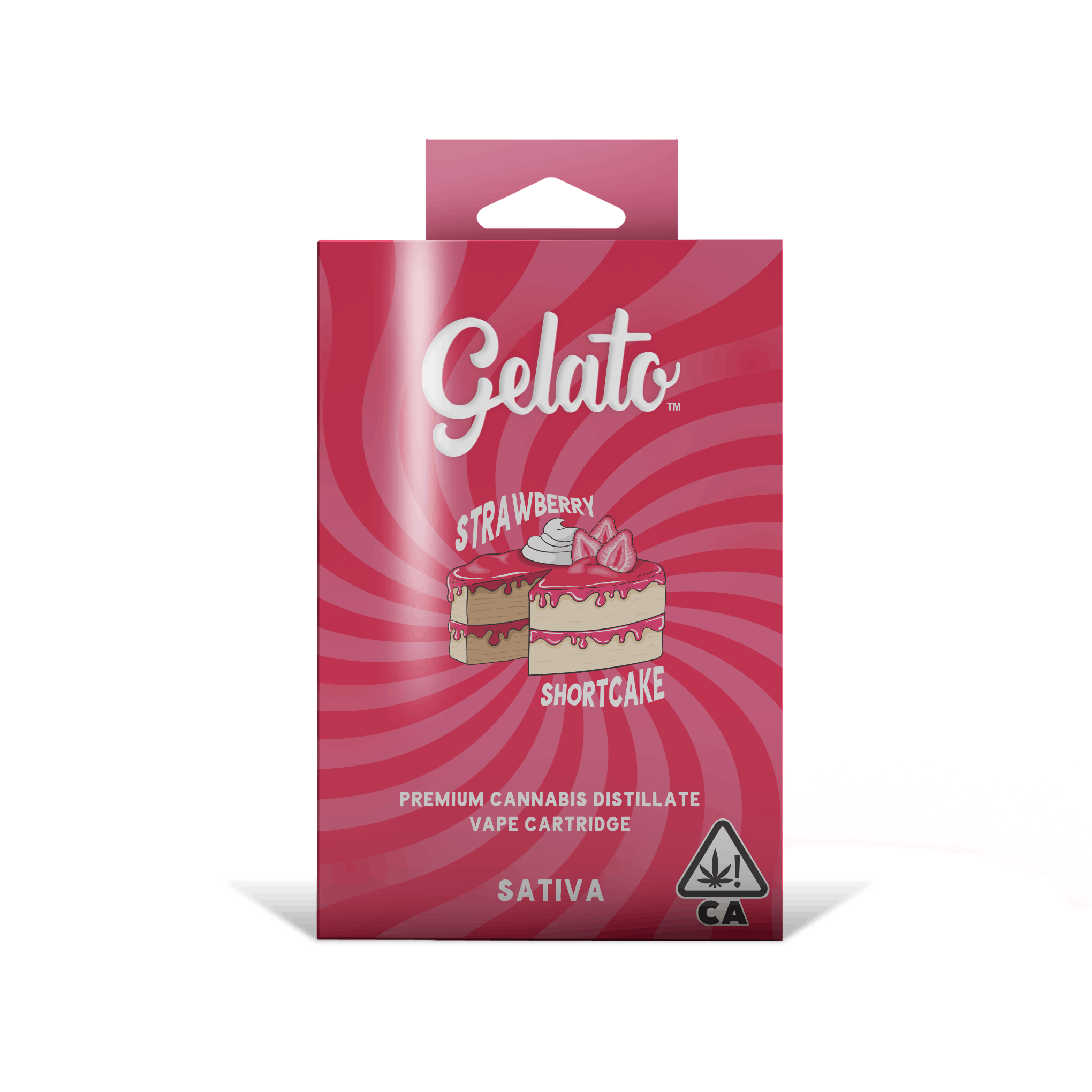 Gelato — Strawberry Shortcake