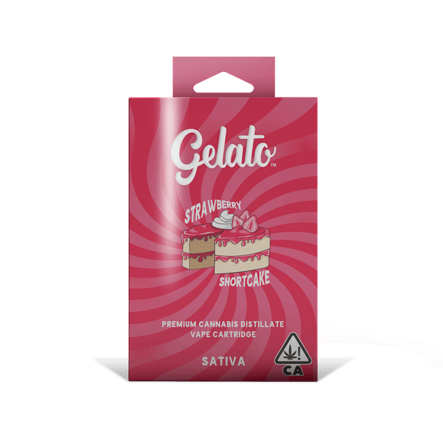 Gelato — Strawberry Shortcake