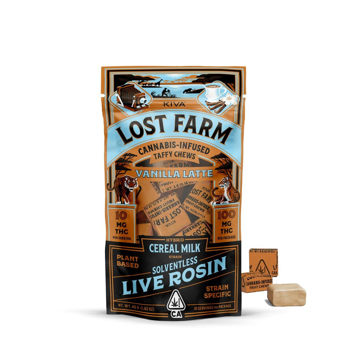 Vanilla Latte "Cereal Milk" | 100mg LR Soft Chews