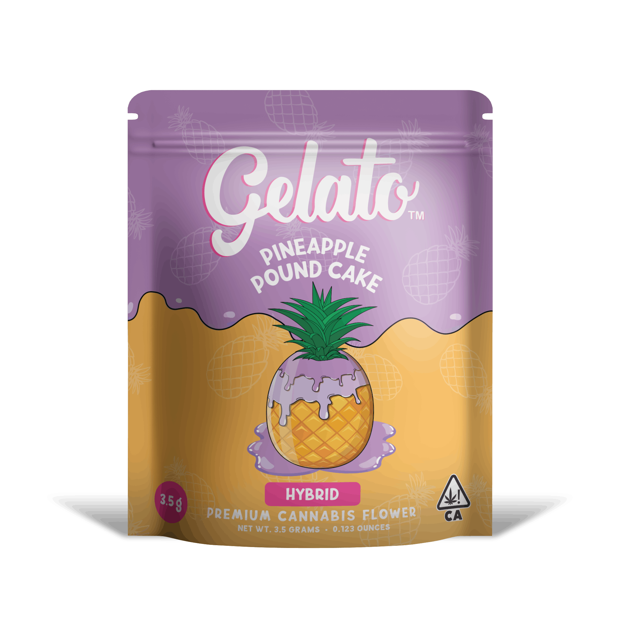Gelato — Pineapple Pound Cake