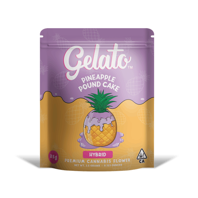 Gelato — Pineapple Pound Cake