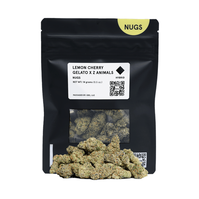Lemon Cherry Gelato + Z Animals | 14g Black