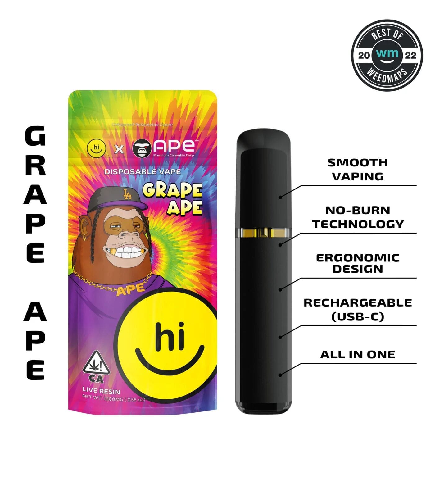 Grape Pie  | 1g Live Resin AIO