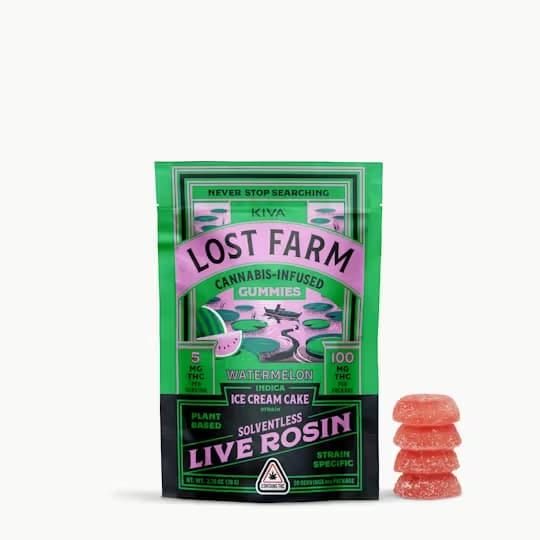 LOST FARMS — Watermelon Ice Cream Cake