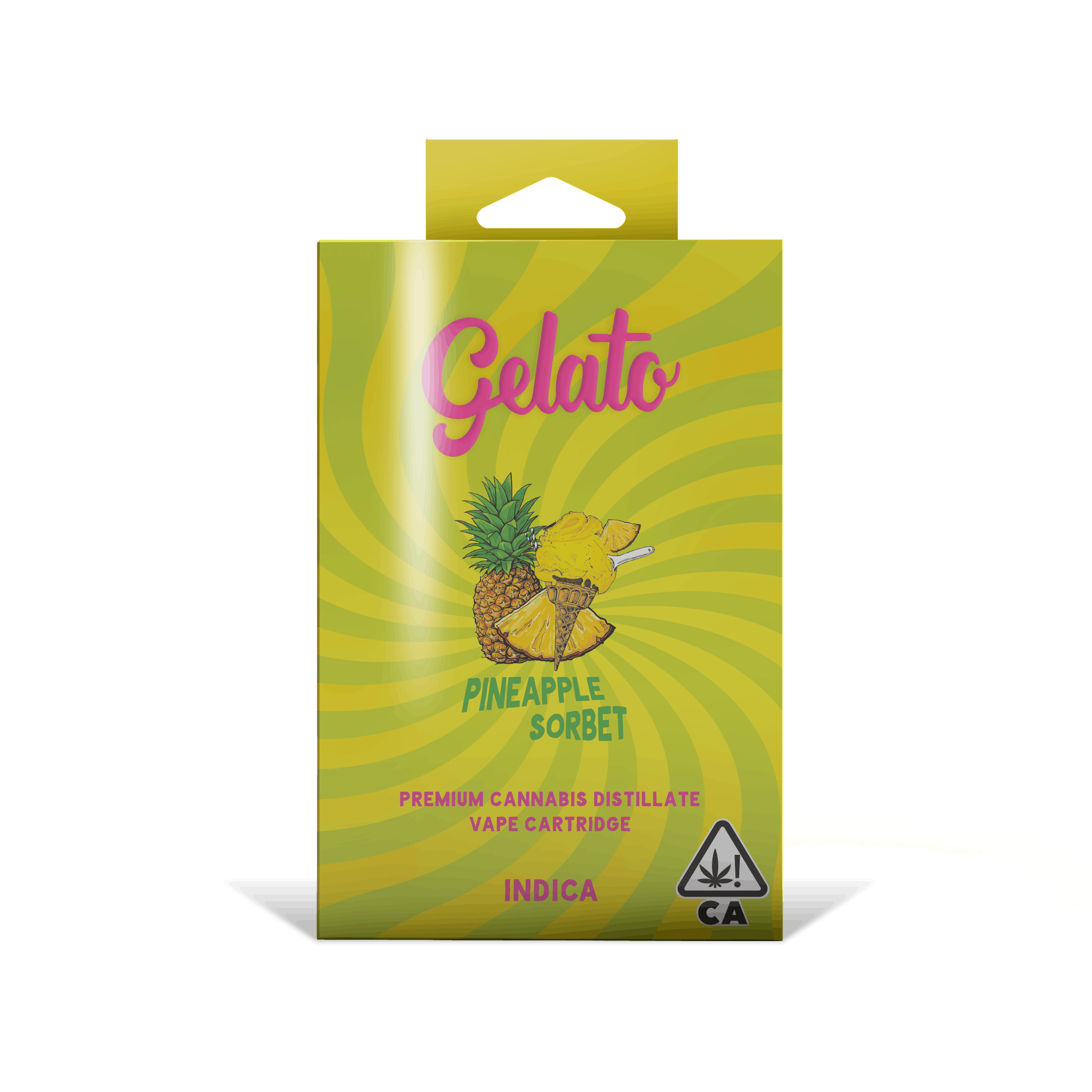 Gelato — Pineapple Sorbet