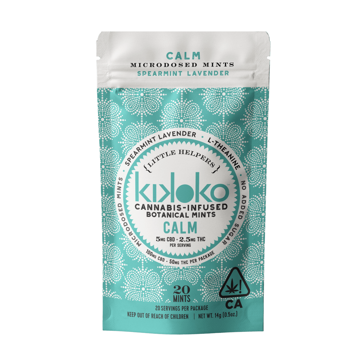 CALM Little Helpers Botanical Mints | 50mg