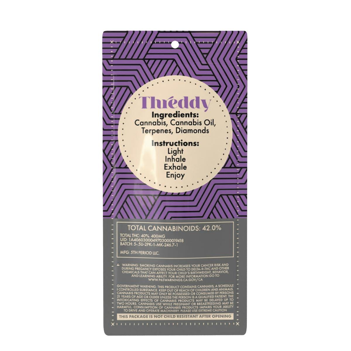 Master Kush | 1g | .5g x 2 Infused Preroll Pack