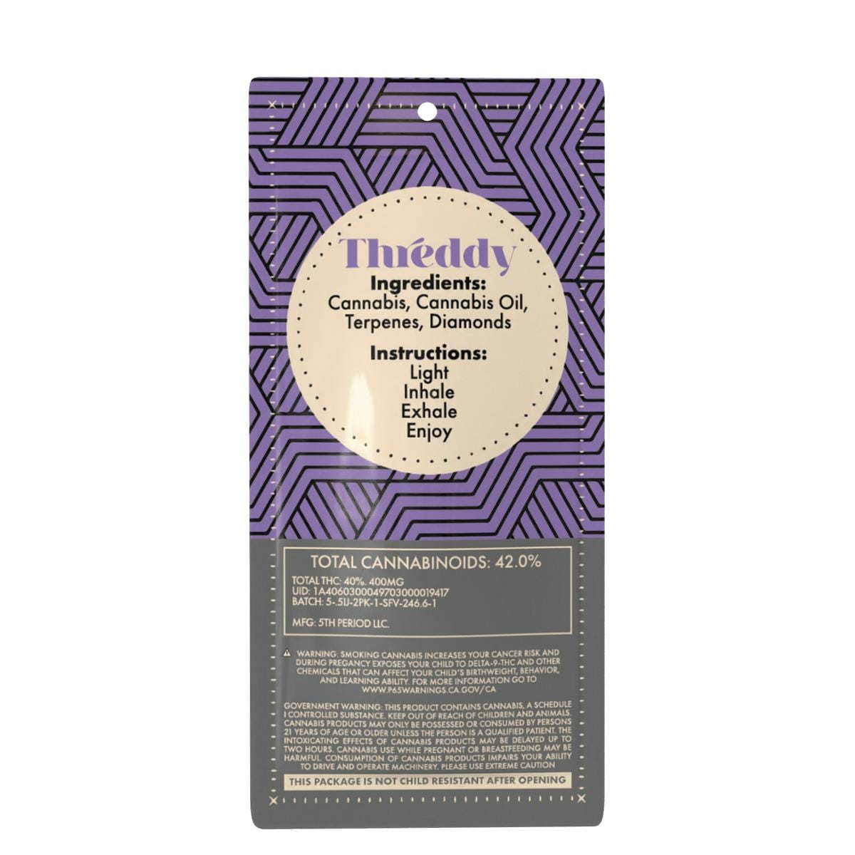 SFV OG | 1g |  .5g x 2 Infused Preroll Pack