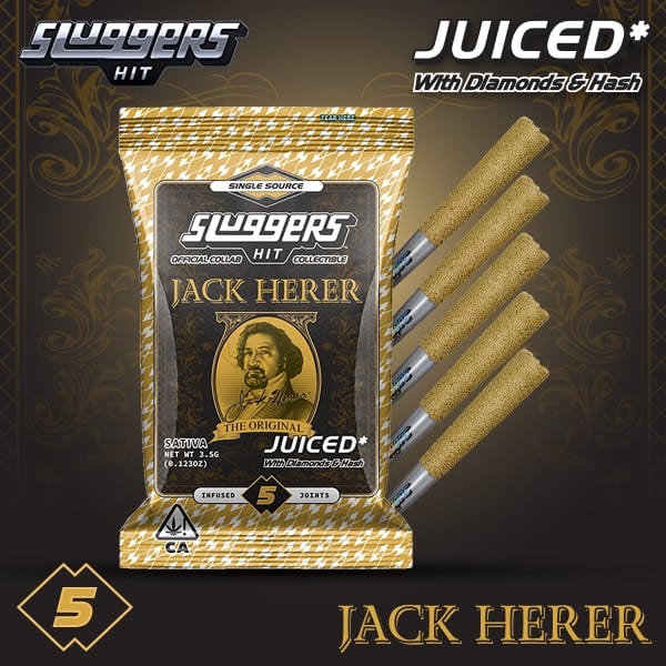 Jack Herer 3.5g Infused 5 Preroll Pack