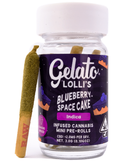 Blueberry Space Cake | .6g x 5 Pre-Rolls
