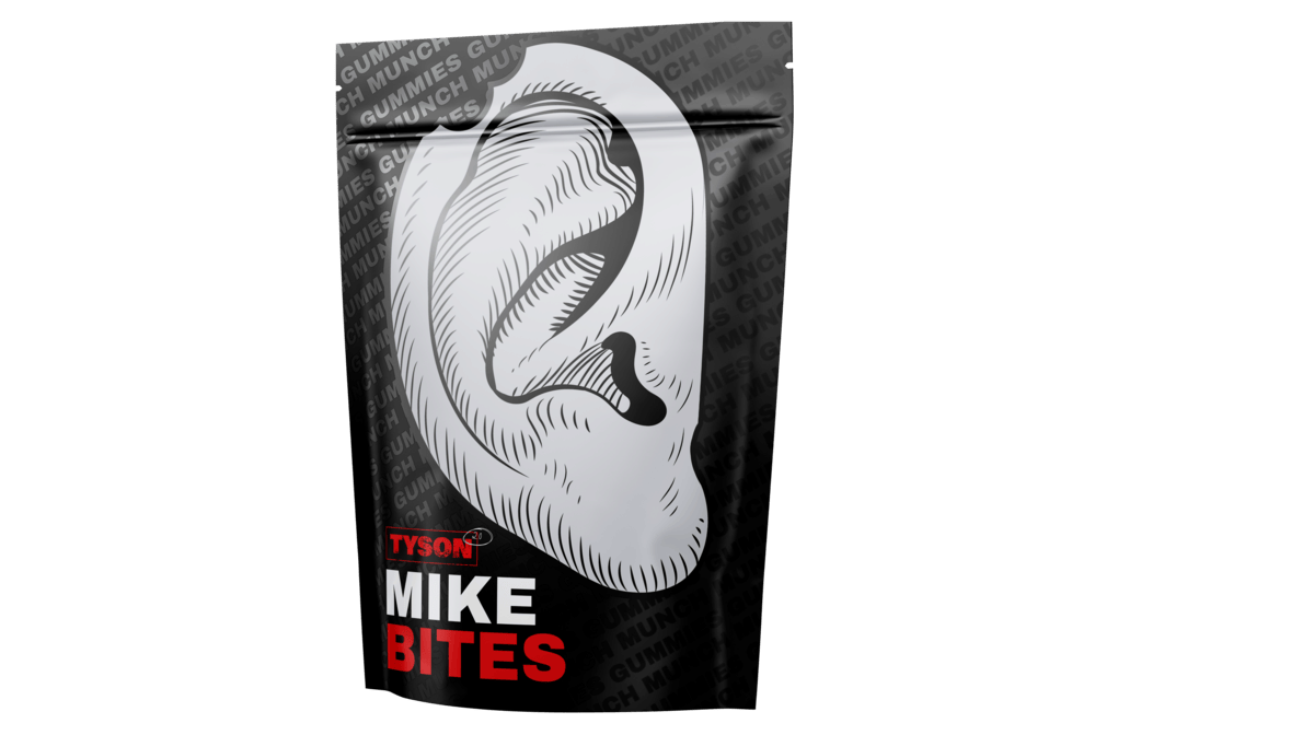Mike Bites Black Raspberry Rosin Gummies 10 Pack