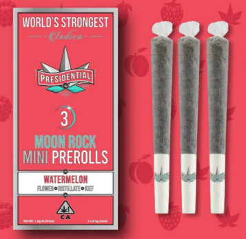 Watermelon | 1.5g x 3 Moonrock Mini Prerolls