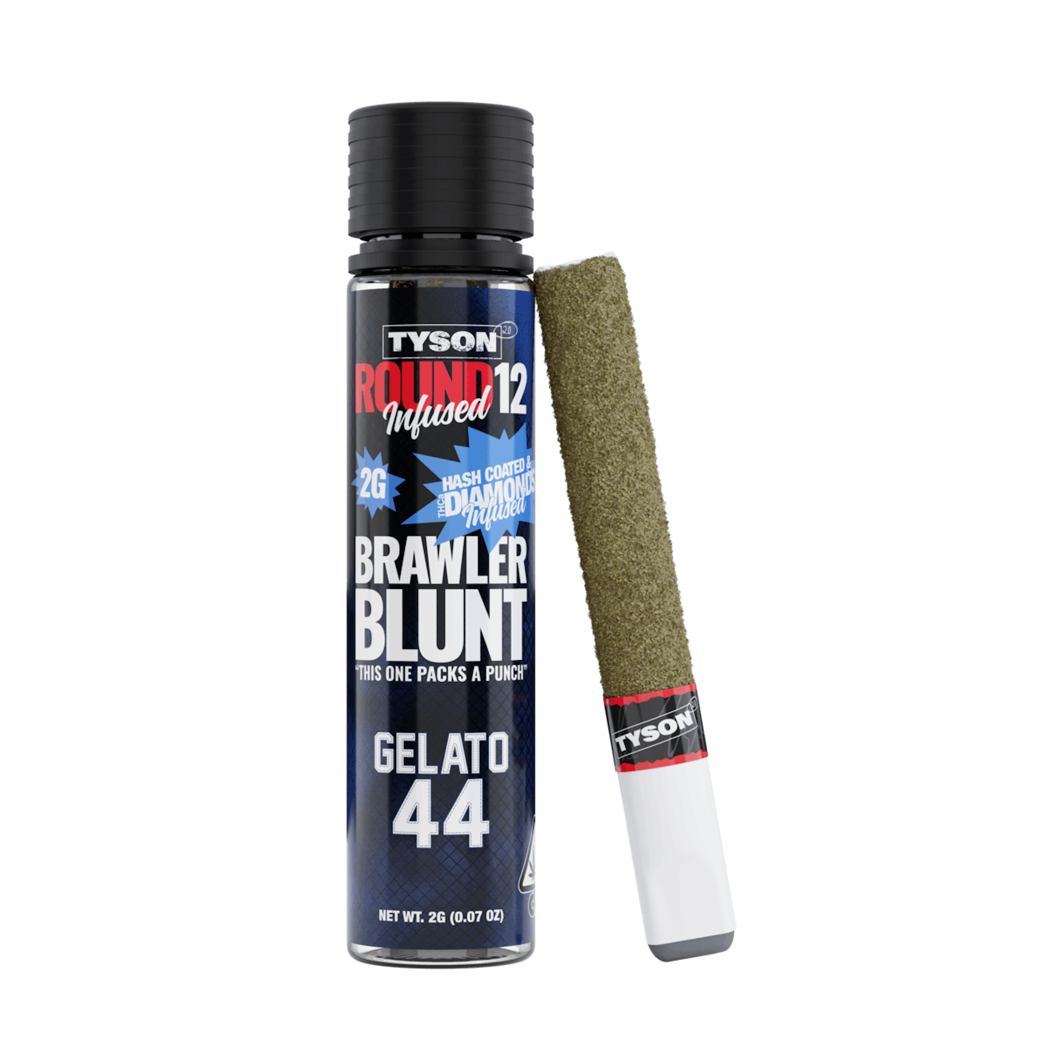 Gelato 44 2g Diamond-Infused Brawler Blunt