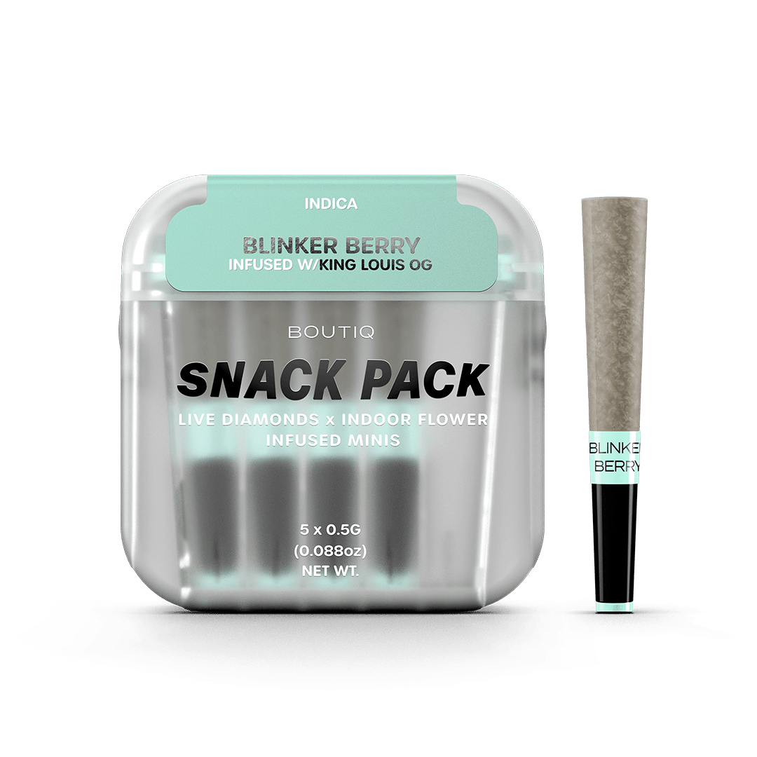 Blinker Berry x King Louis OG Diamond-Infused 2.5g 5 Preroll Pack