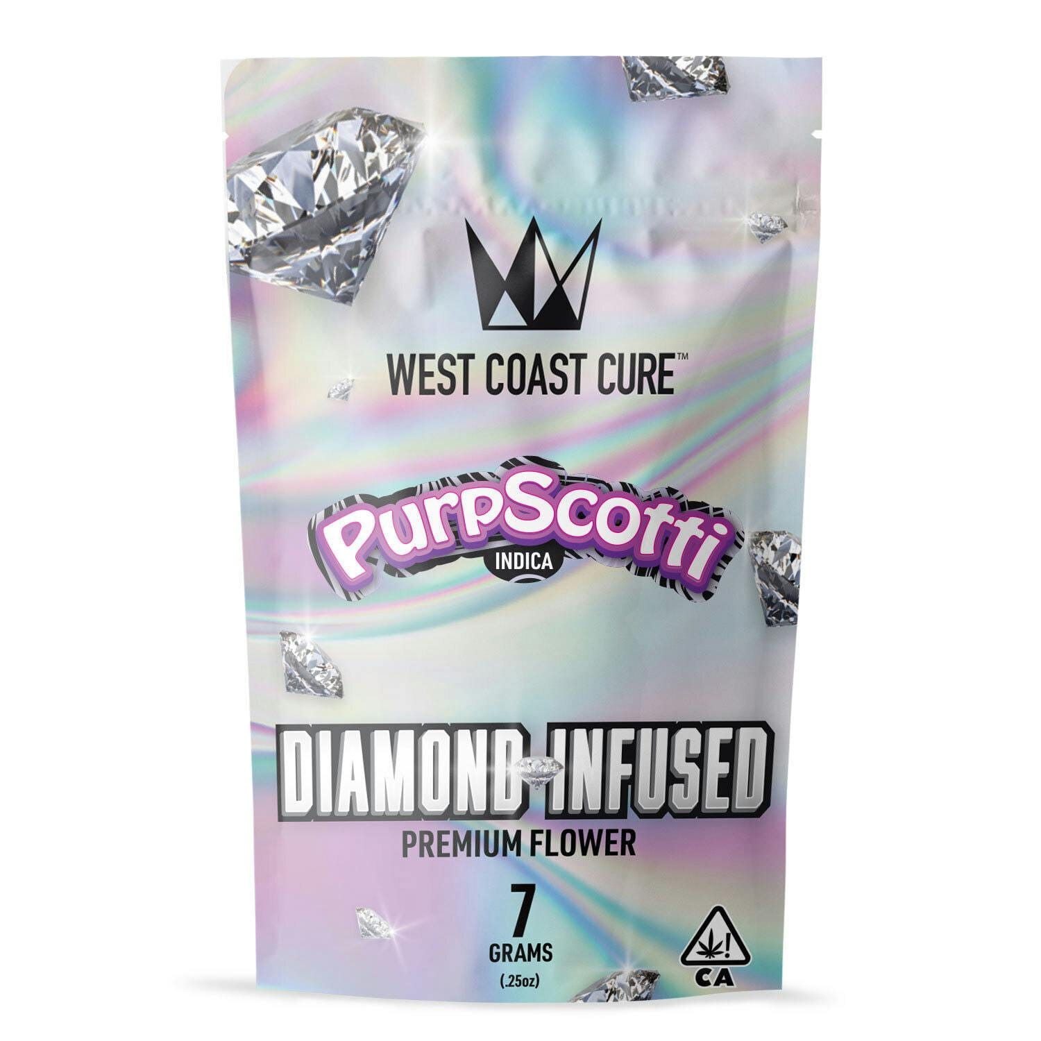 Purpscotti | 7G Diamond Infused Flower