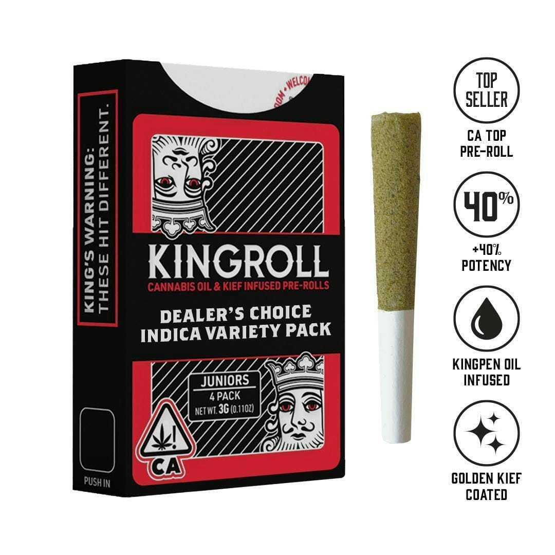Indica Variety Pack #9 3g Infused 4 Pack
