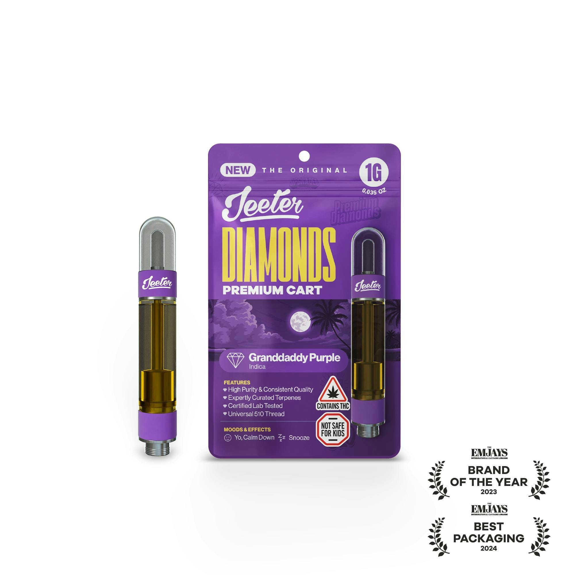 Granddaddy Purple | 1g Cartridge