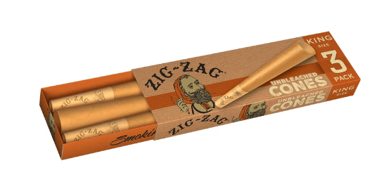 Unbleached | King Size Cones 3pk