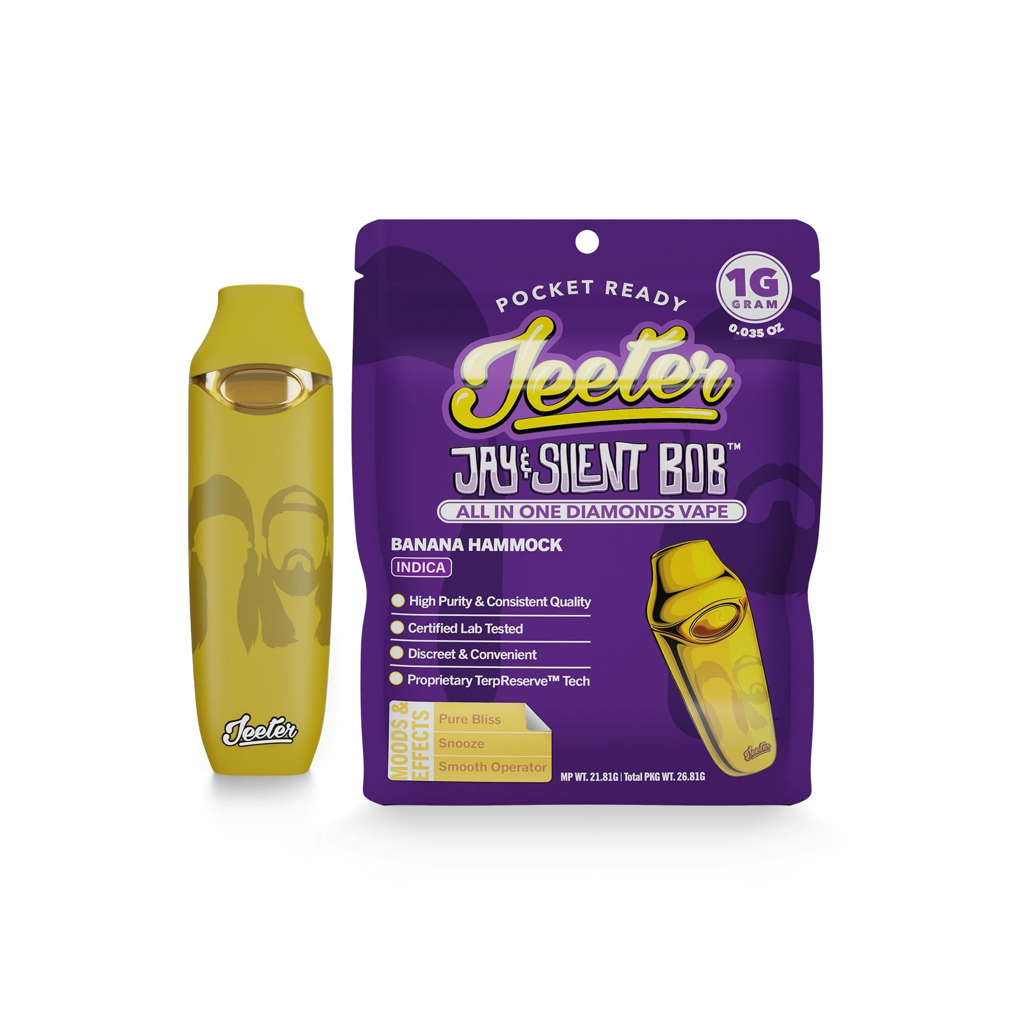 Jeeter - Jeeter x Jay & Silent Bob | Banana Hammock | 1g Diamond
