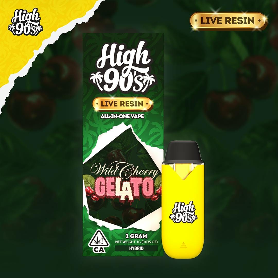 Wild Cherry Gelato 1g Live Resin Disposable