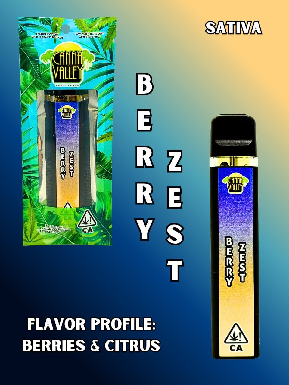 Berry Zest | 1g AIO