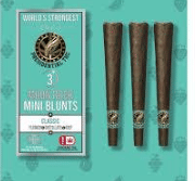 Classic |  .7g x 3 Moon Rock Infused Mini Blunts Pack