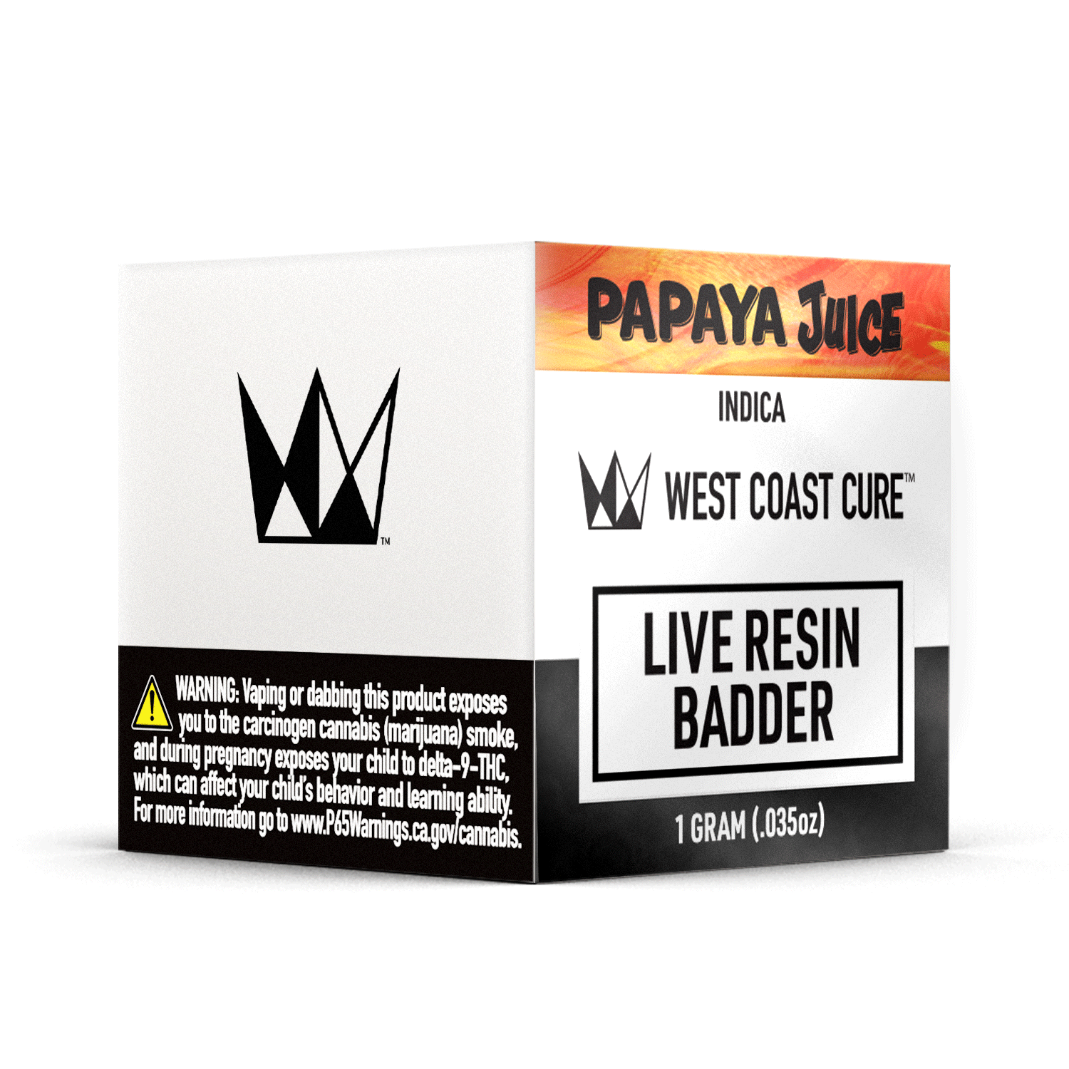 PAPAYA JUICE 1G LIVE RESIN BADDER