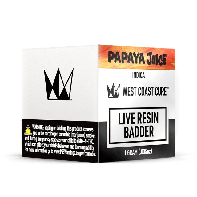 PAPAYA JUICE 1G LIVE RESIN BADDER