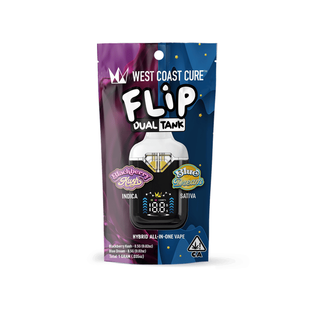 West Coast Cure: Blackberry Kush X Blue Dream Flip
