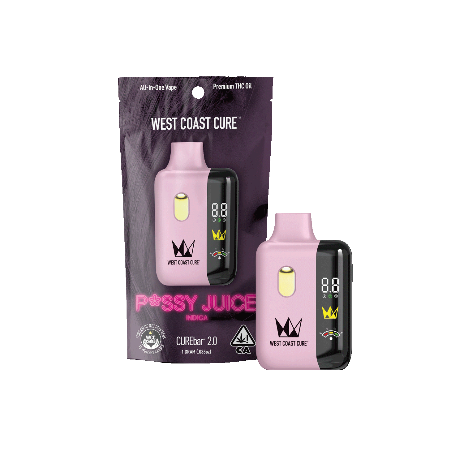West Coast Cure - P*ssy Juice | 1g CUREbar AIO