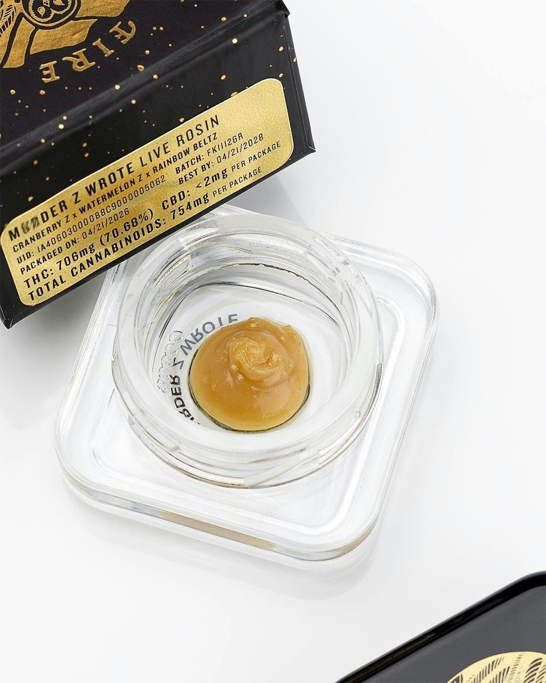 Murder Z Wrote 1g Live Rosin