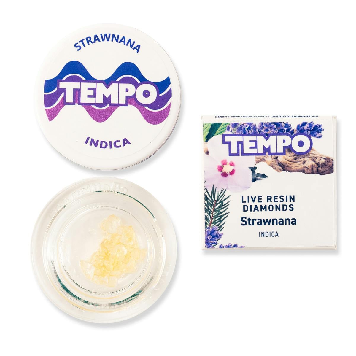 TEMPO: Strawnana - 1g Live Resin Diamonds