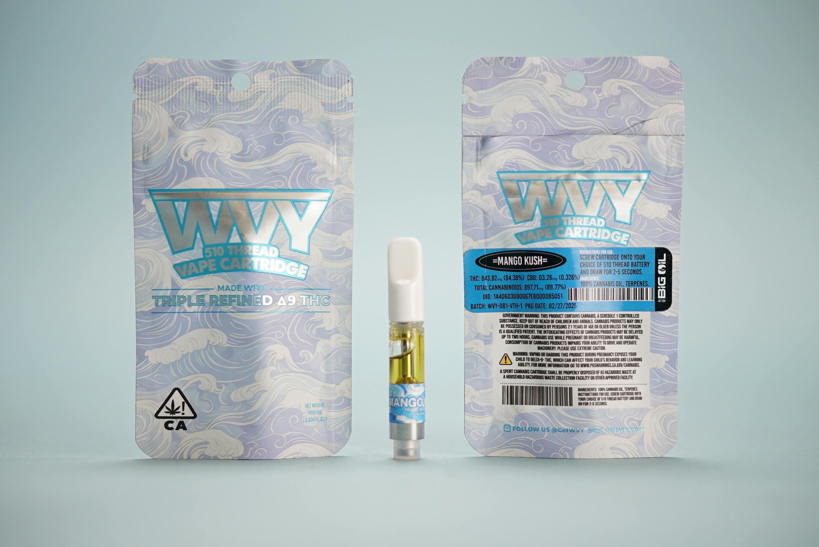 WVY: Mango Kush - 510 Threaded