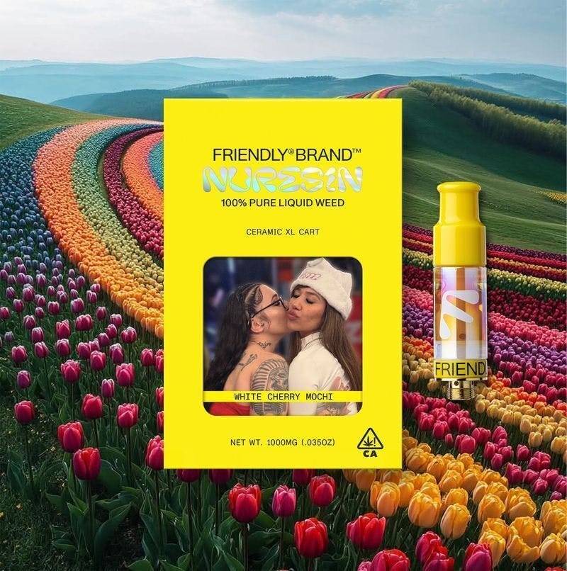 Friendly Brand — White Cherry Mochi