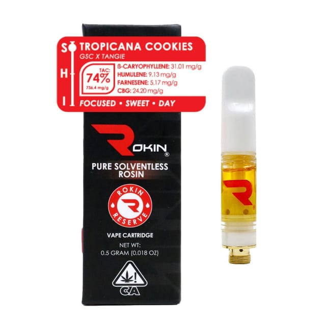 Rokin Cannabis — Tropicana Cookies