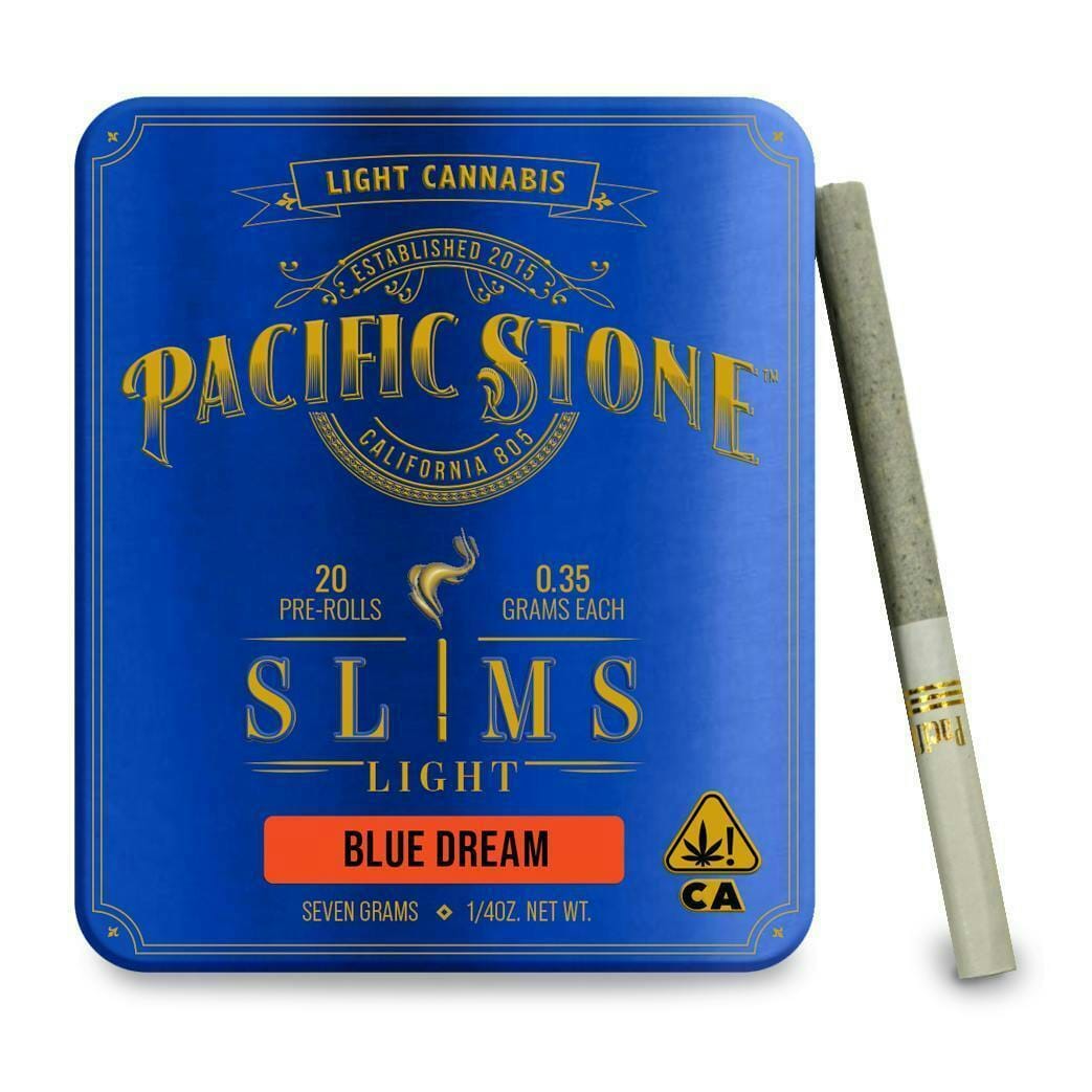 Blue Dream Light 0.35g 20 Slim Preroll Pack