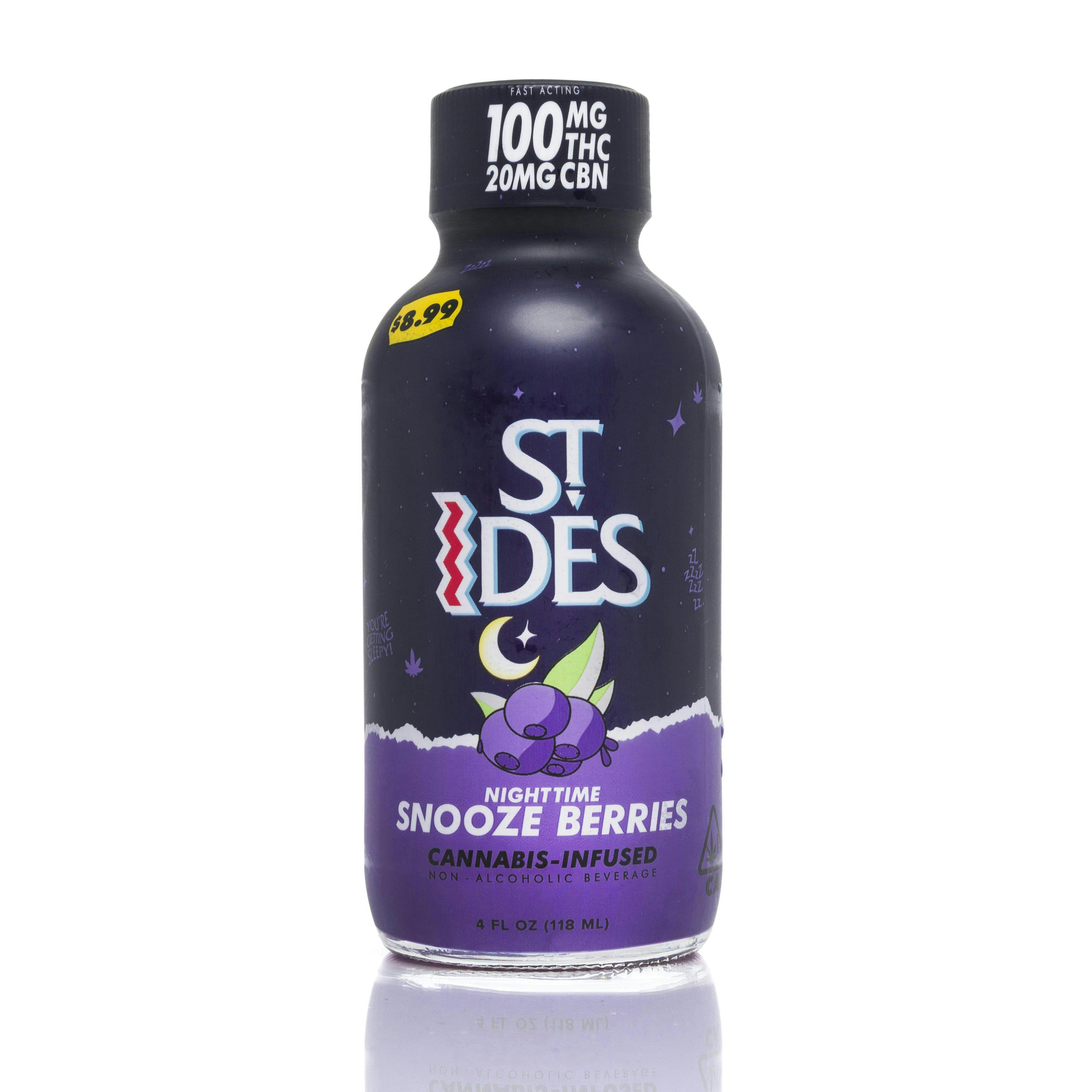 St. Ides Snooze Berries 4 Oz. CBN Shot