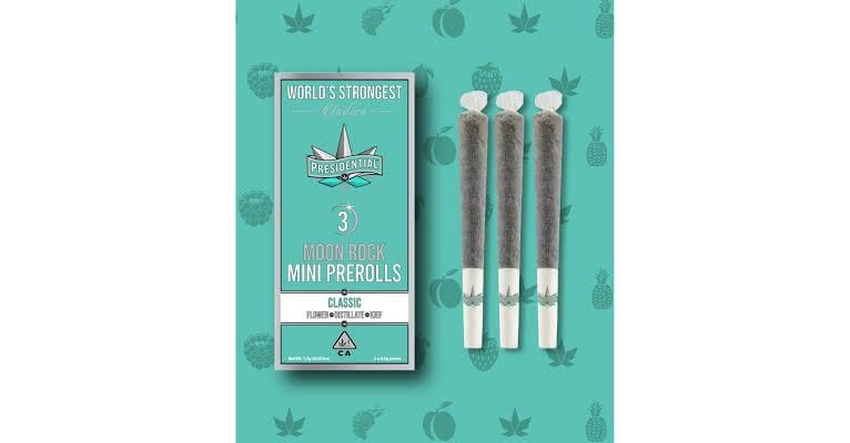 Presidential: X 3 Moon Rock Mini