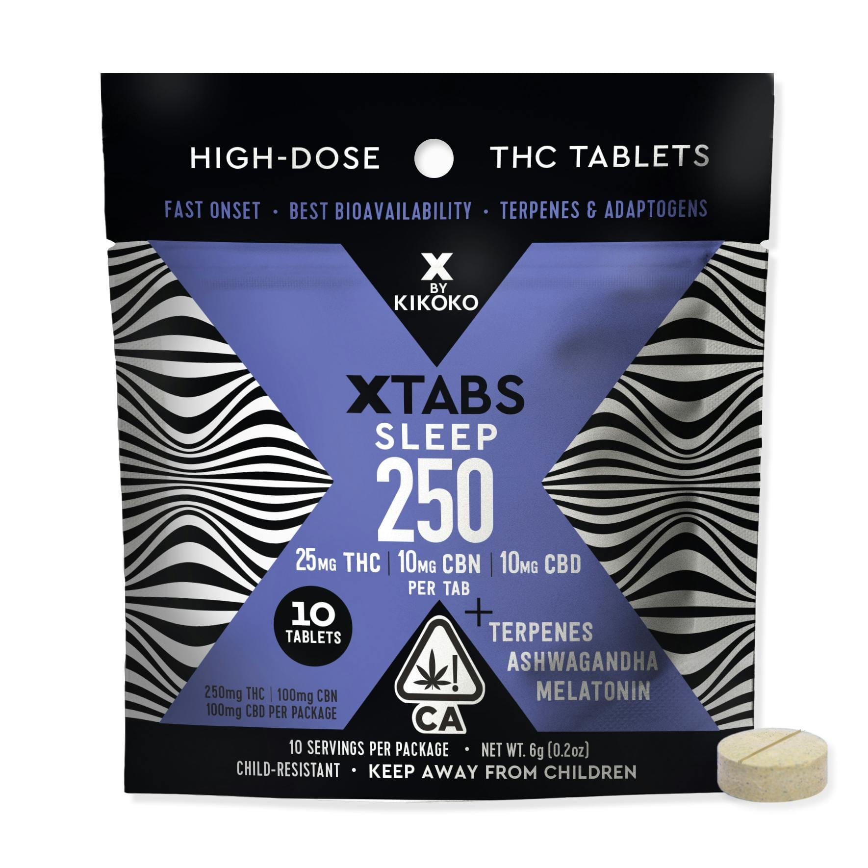 Xtabs Sleep 250mg 10 Pack