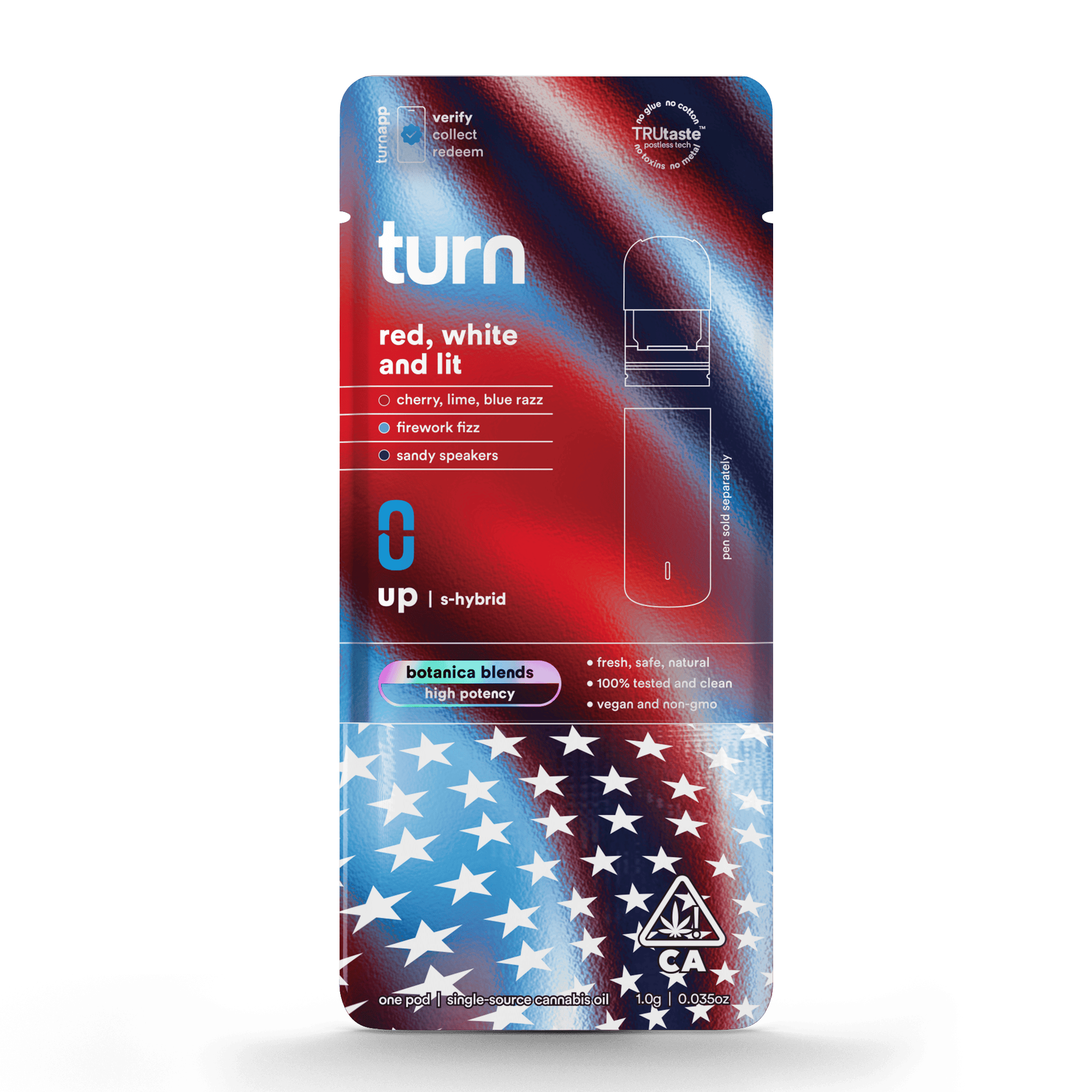 turn: Red, White And Lit