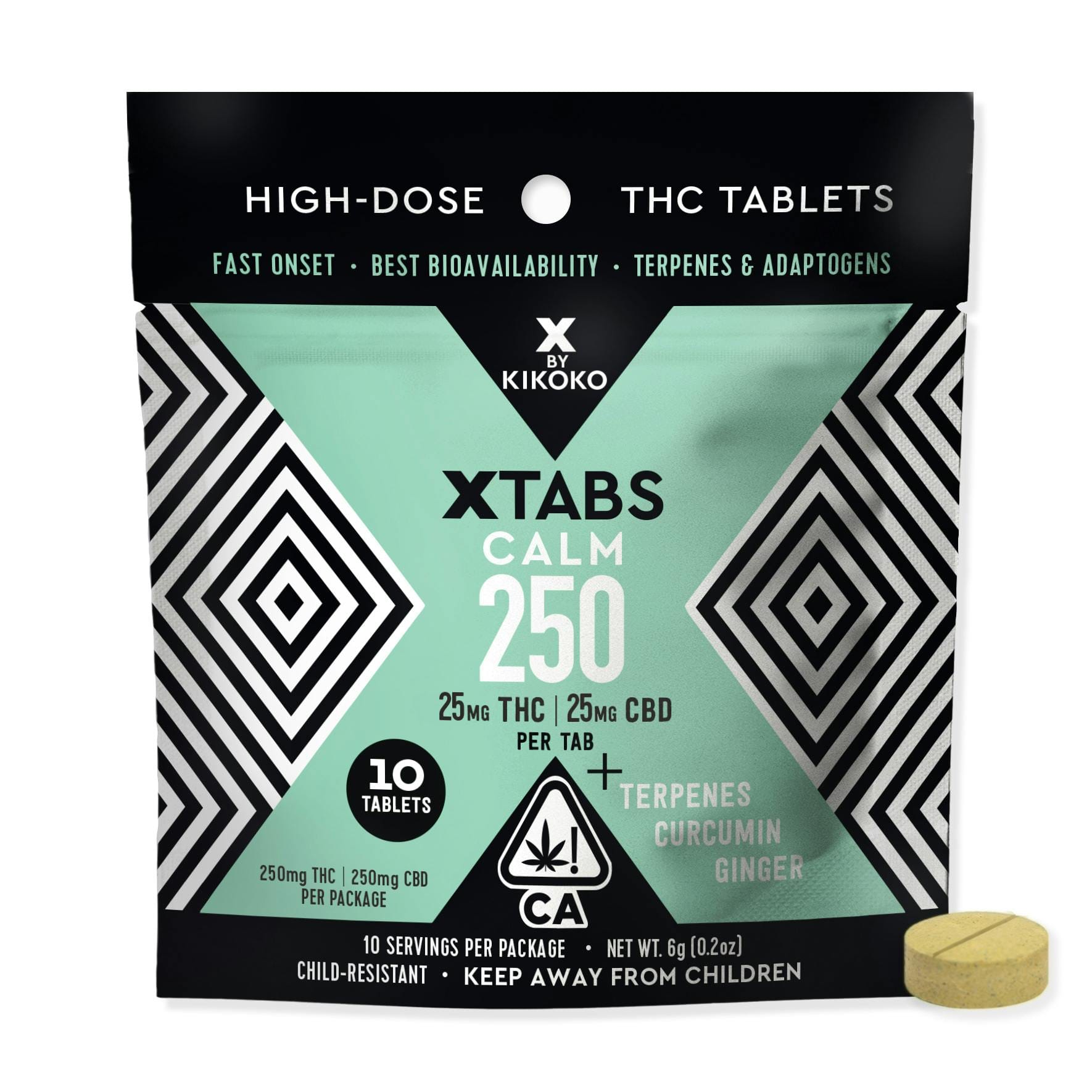 Xtabs Calm 250mg 10 Pack