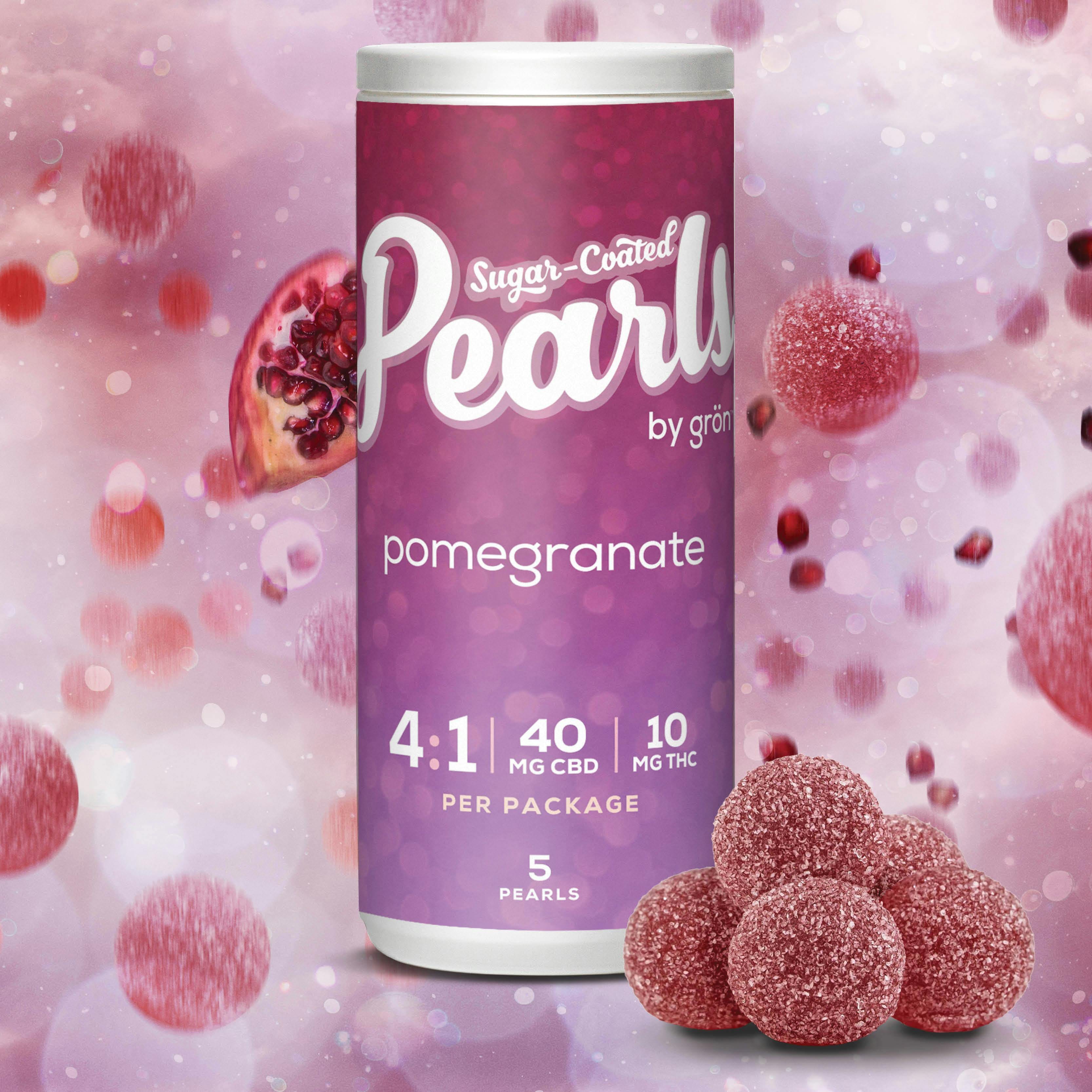 Pomegranate 4:1 CBD:THC 10 Pack Gummies