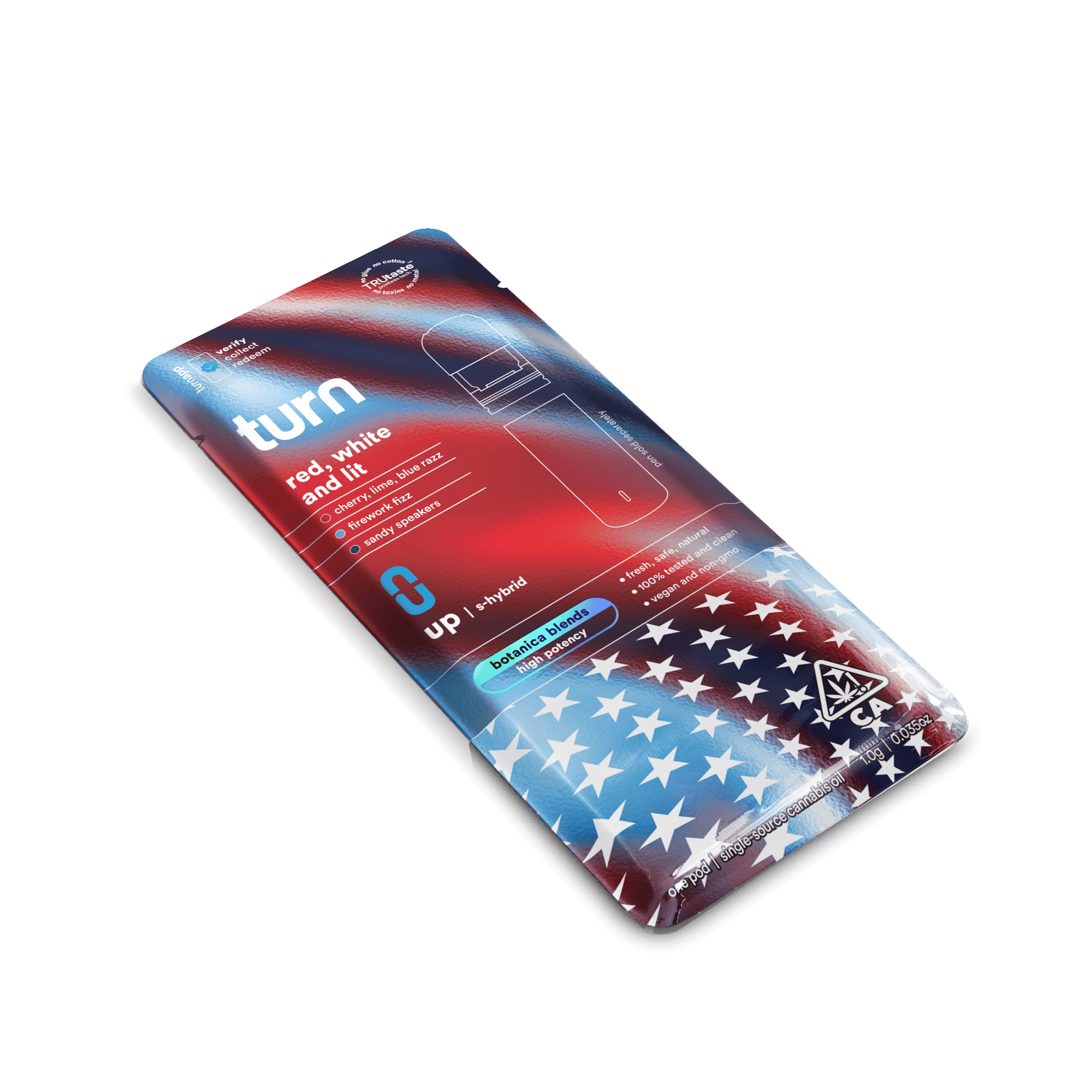 turn: Red, White And Lit