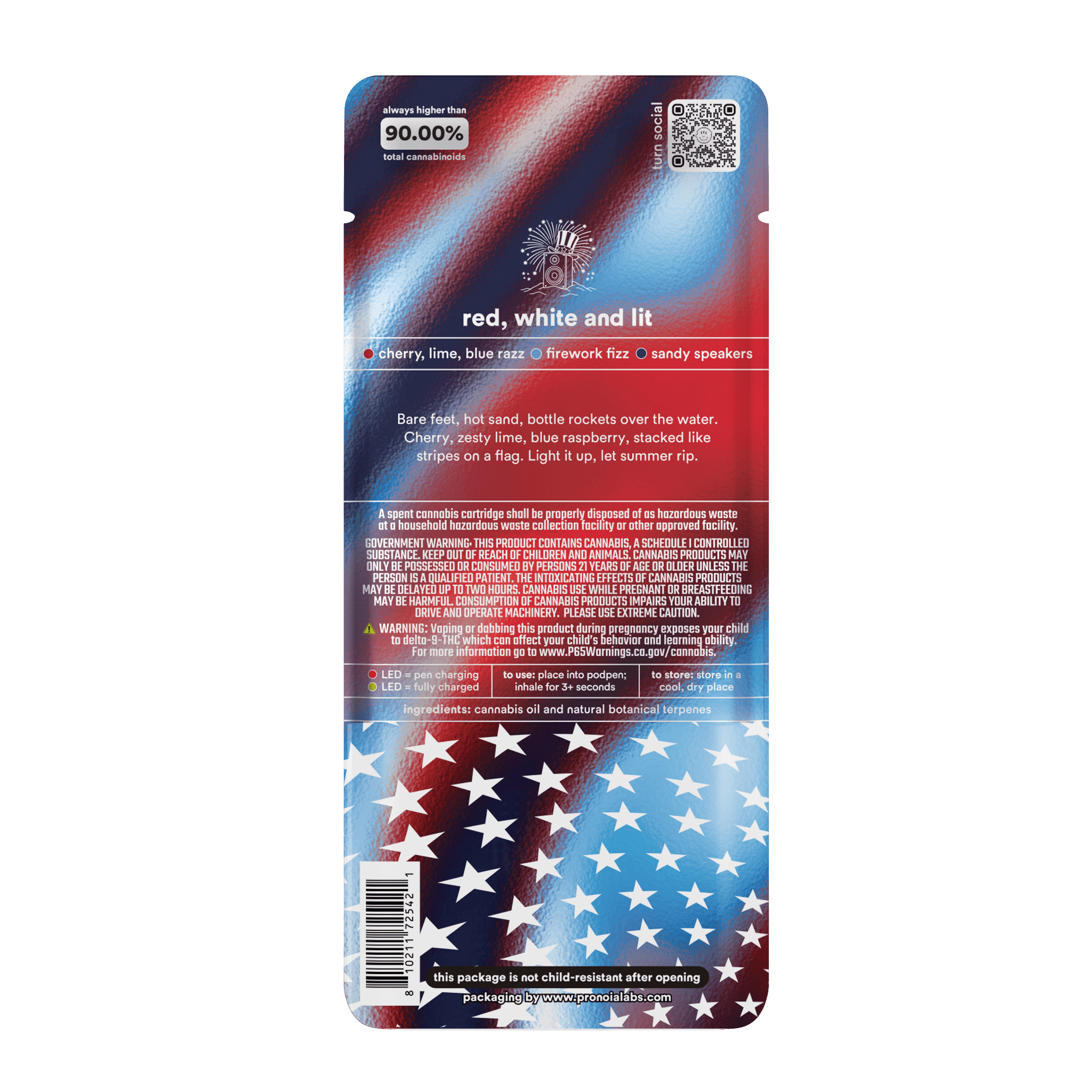 turn: Red, White And Lit